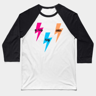 big and little lightning bolts Baseball T-Shirt